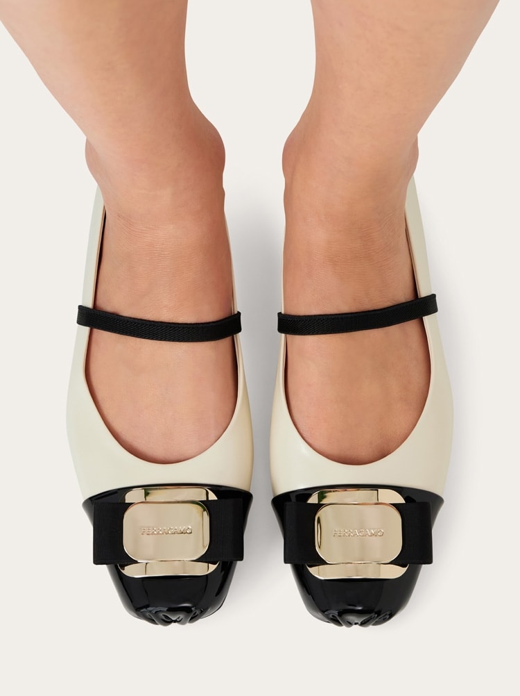 New Vara plate bicolor ballet flat - Image 4